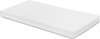 Voodilina kummiga Sensillo Jersey Deluxe, 120 x 60 cm, valge