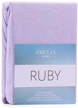 Voodilina kummiga AmeliaHome Ruby, 200 x 120 cm, lilla