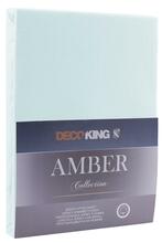 Voodilina DecoKing Amber, 120 x 200 cm, kummiga, heleroheline