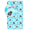 Lina Jerry Fabrics How to Train Your Dragon Babies, 90 x 200 cm, sinine/must