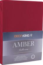 Kummiga voodilina DecoKing Amber, 90 x 200 cm, bordo