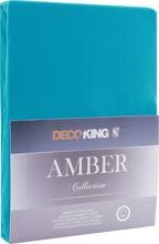 Voodilina DecoKing Amber, 240 x 200 cm, sinine