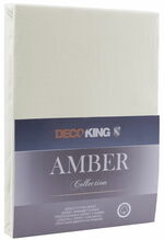 Voodilina DecoKing Amber, 160 x 200 cm, kummiga, ekru