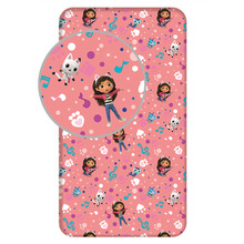 Kummiga voodilina Jerry Fabrics Gabbys Dollhouse, 90 x 200 cm