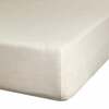 Kummiga voodilina Jersey D91, 90 x 200 cm, beež