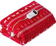 Soojendusega pleed Camry CR 7441, 120 W, punane/valge