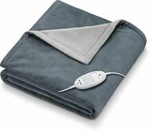 Soojenduspleed Beurer HD75 Cosy Dark Grey, 180 x 130 cm, hall