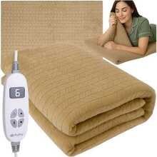 Soojendusega pleed Ruhhy 26224, 180 x 130 cm, beež