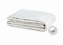 Tekk Comco Silk 4/220200-0, 220 x 200 cm, puuvill, täidis 80 prots. siid, 20 prots. polüester, valge