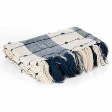 Pleed Eurofirany Erie KOC/ERIE/GRAN+K, 130 x 170 cm, beež/tumesinine