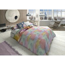 Tekikottide komplekt Lois Fame P., 2 osa, 105 cm, hallikirju