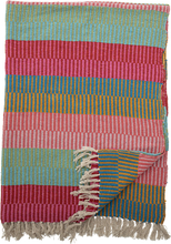 Tekk Bloomingville Isnel, 130 x 160 cm, taaskasutatud puuvill, roheline