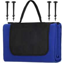 Piknikutekk Springos PM045, 150 x 135 cm, sinine