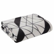 Pleed Eurofirany D91/K/GEO/01, 150 x 200 cm, valge/must