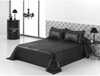 Voodikate Hosteline Black Line, must, Voodi 90 / Voodi 105, 2 osa