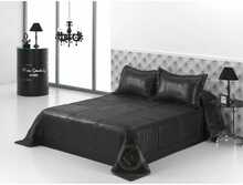 Voodikate Hosteline Black Line, must, Voodi 90 / Voodi 105, 2 osa