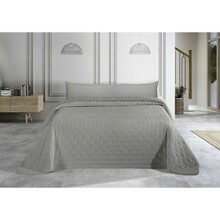 Voodikate Casa Campo Andromeda, pärl-hall, 150 cm, 3 osa
