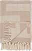 Pleed House Nordic Adana Plaid, 130 x 180 cm, taupe