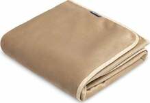 Pehme tekk Sensillo Beige Plush, 80 x 100 cm, beež