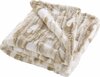 Pleed Douceur d`Interieur Chayenne, 125 x 150 cm, valge/beež