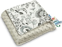 Tekk Sensillo Minky Grey Folk, 75 x 100 cm, hall