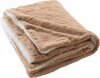 Pleed Douceur D`Interieur, 125 cm x 150 cm, liivakarva pruun