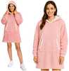Džemper-pleed Ruhhy 26144, XXL, roosa