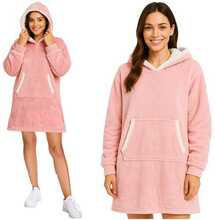 Džemper-pleed Ruhhy 26144, XXL, roosa