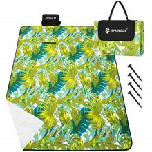 Piknikutekk Springos PM041, 200 x 200 cm, roheline