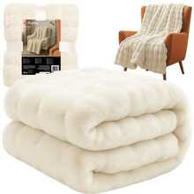 Pleed Ruhhy 26493, 160 x 100 cm, valge