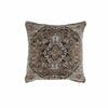 Dekoratiivpadi DKD Home Decor S3027296, 45 x 12 x 45 cm, must pruun valge