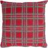 Dekoratiivpadi Home4you Holly, 45 x 45 cm, valge/punane/roheline