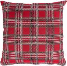 Dekoratiivpadi Home4you Holly, 45 x 45 cm, valge/punane/roheline