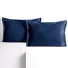 Dekoratiivne padjapüür AmeliaHome Velvet, 50 x 70 cm, indigo samet, 2 tk