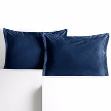 Dekoratiivne padjapüür AmeliaHome Velvet, 50 x 70 cm, indigo samet, 2 tk