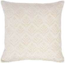 Dekoratiivpadi Home4you Teddy, 45 x 45 cm, valge