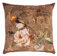 Dekoratiivpadi Home4you Casilda, 40 x 40 cm, pruun roos