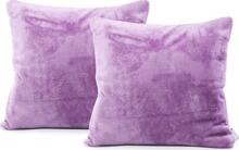 Dekoratiivpadja kate DecoKing Mic, 45 x 45 cm, lilla, 2 tk