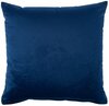 Dekoratiivpadi Home4you Velvet 2, 45 x 45 cm, tumesinine