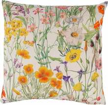 Dekoratiivpadi Home4you Holly, 45 x 45 cm, metsikute lillede muster