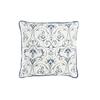 Dekoratiivpadi DKD Home Decor, 45 x 10 x 45 cm, sinine, valge