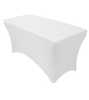 Kandiline stretch laudlina Restly 180 x 74 x 74 cm, valge