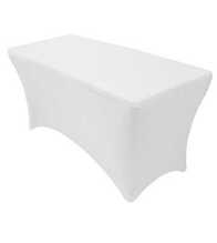 Kandiline stretch laudlina Restly, 150 x 70 x 74 cm, valge