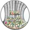 Ripptoolipadi Home4you Coco Amazonia 95, beež, 65 x 75 x 15 cm