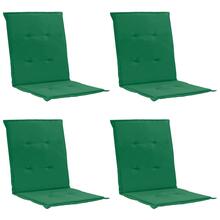 Aiatooli padjad Dkd Home Decor, 100 x 50 x 3 cm, rohelised, 4 tk