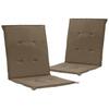 Aiatooli padjad Dkd Home Decor, 100 x 50 x 3 cm, pruun/taupe, 2 tk