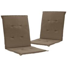 Aiatooli padjad Dkd Home Decor, 100 x 50 x 3 cm, pruun/taupe, 2 tk