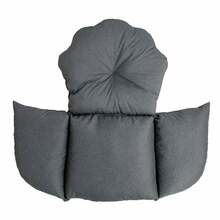 Ripptooli padi Home4you Droplet P0071340, 110 x 120 cm, tumehall
