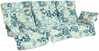 Kiigepadjad Home4You Roma, 108 x 56 x 10 cm, heledate lilledega, 3 tk