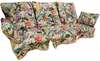 Kiigepadjad Home4You Amazonia, 108 x 56 x 10 cm, beež lilleline